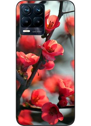 Чохол силіконовий epik для realme 8 pro з картинкою сакура