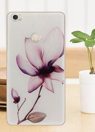 Яскраві оригінальні чохли з картинками для xiaomi mi max лілія