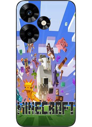 Оригинальный чехол epik для infinix hot 30 (x6831) с картинкой майнкрафт