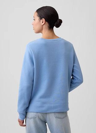 Свитшот на флисе gap с логотипом 2