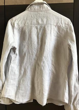 Лляна сорочка h&m 8