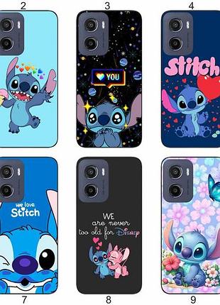 Силіконовий чохол stitch стіч для motorola moto g05 пустотливий принт і захист