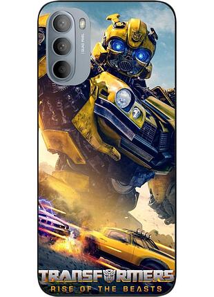 Силіконовий чохол epik для motorola moto g31 з картинкою бамблбі трансформери