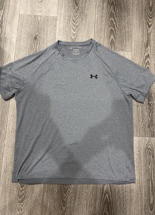 Футболка under armour , у сірому кольорі , в розмірі l