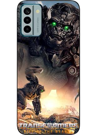 Силіконовий чохол epik для nokia g22 з картинкою ейплінк трансформери зверобати