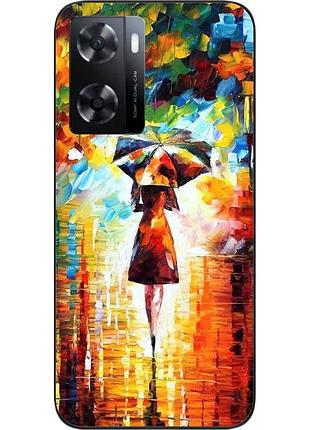 Силиконовый чехол epik для oneplus nord n20 se с картинкой прогулка