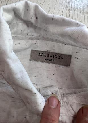 Біла сорочка allsaints 5