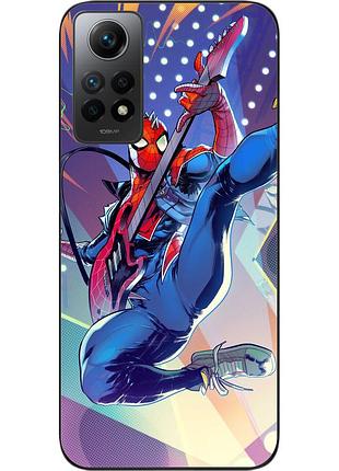 Силиконовый чехол epik для xiaomi redmi note 12 pro 4g с картинкой человек паук панк