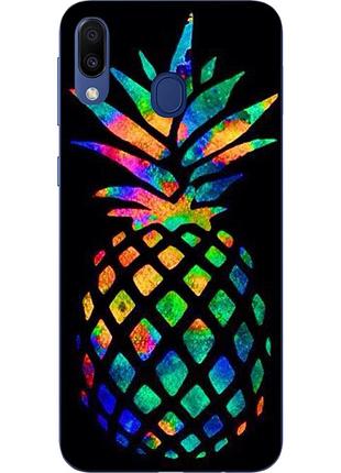 Чехол бампер для samsung galaxy a30 2019 a305f с принтом ананас