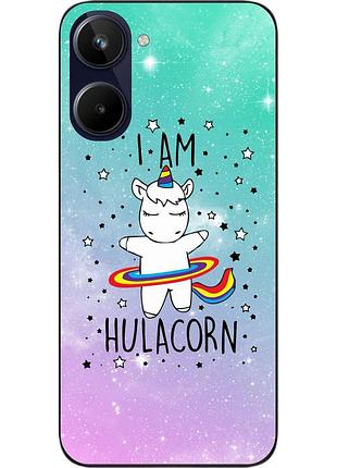 Силиконовый чехол epik для realme 10 4g с картинкой единорог
