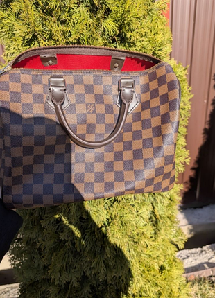 Lv louis vuitton speedy damier ebene 7