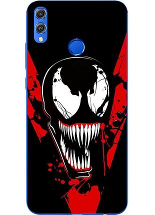 Силіконовий чохол з малюнком для huawei honor 8x веном