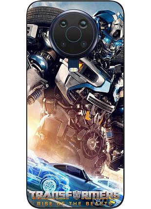 Силиконовый чехол epik для nokia g20 / g10 с картинкой мираж трансформеры