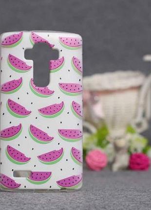 Чехол-накладка для lg g4 h818 с картинкой арбузики