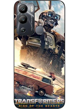 Силіконовий чохол epik для infinix hot 12i з картинкою вілджек трансформери