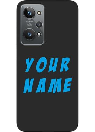 Саме чохол epik для realme gt2 бампер із ім'ям друк на чохлі