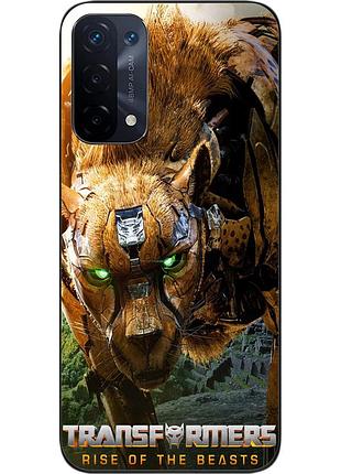 Силиконовый чехол epik для oppo a54 5g с картинкой читор трансформеры звероботы