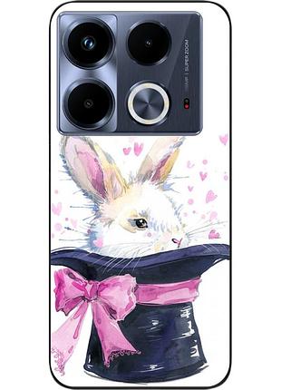 Чехол силиконовый epik для infinix note 40 (х6853) с картинкой кролик