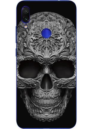 Чохол бампер для xiaomi redmi 7 з принтом череп