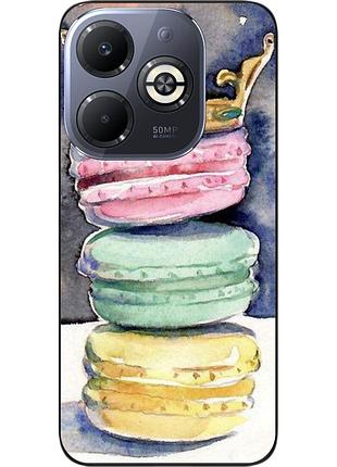 Силіконовий чохол epik для infinix smart 8 plus (x6526) з картинкою тістечко