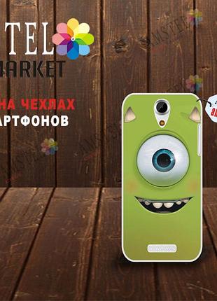 Ексклюзивний чохол накладка для doogee y100x з картинкою монстрик
