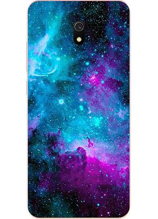 Силіконовий чохол з малюнком для xiaomi redmi 8a космос