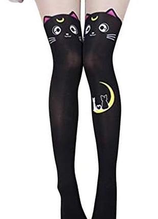 Колготы сейлормурмн кошка гонка новые sailormoon чулки