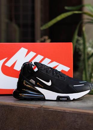 Чоловічі кросівки nike air max 270 gore-tex black white 🖤