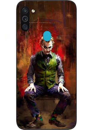 Силіконовий чохол для samsung m11 galaxy m115f з картинкою джокер