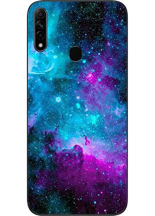 Чохол силіконовий для oppo a31 з картинкою космос