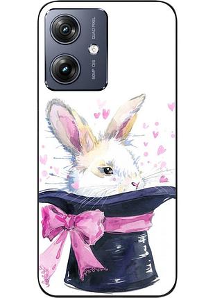 Чохол силіконовий epik для motorola g54 power з картинкою кролик