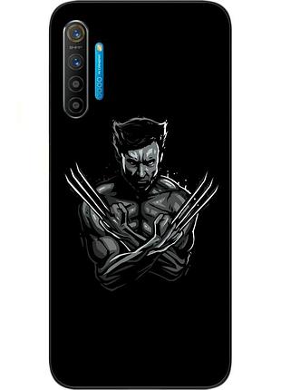 Силіконовий чохол для realme x2 з картинкою росомаха