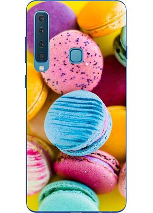 Чехол бампер для samsung galaxy a9 2018 с принтом сладости