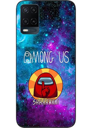 Силіконовий чохол з картинкою для oppo a54 among us знайди мене