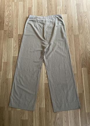 Льняні брюки h&m 4
