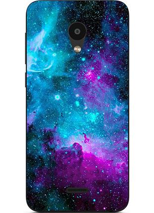 Чохол силіконовий для meizu c9 з картинкою космос