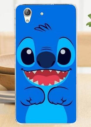 Ексклюзивний чохол бампер панель накладка для huawei y6 ii з картинкою стіч