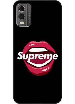 Оригинальный чехол epik для nokia c32 с картинкой губы