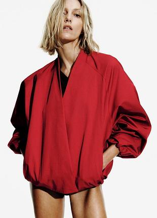 Куртка -бомбер zara xs, m