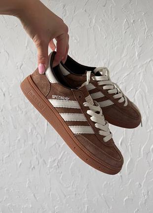 Adidas handball spezial cream brown