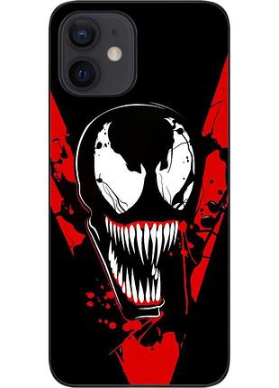 Силіконовий чохол для iphone 12 mini з картинкою веном