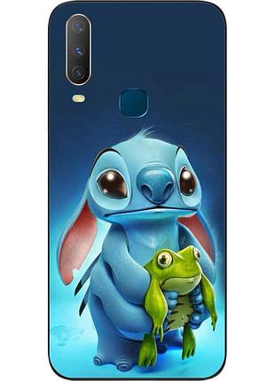 Силіконовий чохол бампер для vivo y17 з картинкою стіч