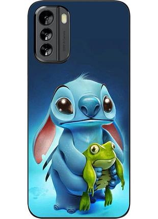 Силиконовый чехол бампер epik для nokia g60 с картинкой стич