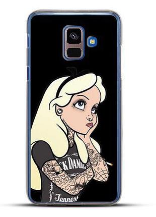 Силіконовий tpu чохол накладка з картинкою для samsung j6 2018 galaxy j600 попелюшка