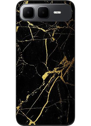 Силиконовый чехол бампер epik для infinix smart 10 plus (x6725b) с изображением мрамор