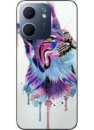Силіконовий чохол epik для oppo a5x з принтом рись