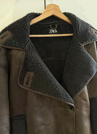 Дублянка zara коричнева 5