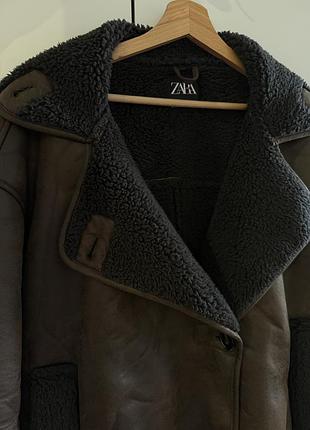 Дублянка zara коричнева 6