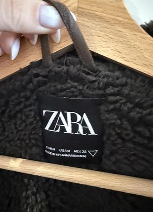 Дублянка zara коричнева 10