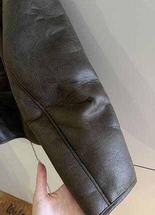 Дублянка zara коричнева 8